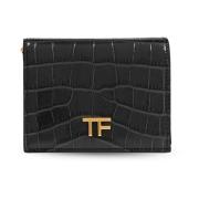 Tom Ford Läderplånbok Gray, Dam