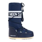 Moon Boot Snö stövlar Icon Nylon Blue, Dam