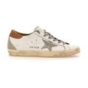 Golden Goose Klassiska vita lädersneakers White, Dam