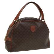 Celine Vintage Pre-owned Laeder handvskor Brown, Dam