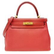 Hermès Vintage Pre-owned Laeder handvskor Red, Dam