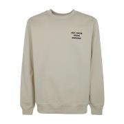 Drole de Monsieur Slogan Sweatshirt Mastic Beige, Herr