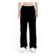 Amiri Krossad Sammet Track Pant Black, Herr