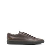 Common Projects Mörkbrun Låg Sneaker Brown, Herr