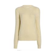 Khaite Beige Cashmere-Silke Tröja Beige, Dam