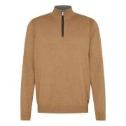 Bugatti Stilren Cognac Sweater Brown, Herr