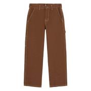 Dickies Brun Bomull Arbetsbyxor Brown, Herr