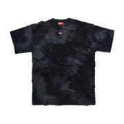 Diesel Svart T-Boxket T-shirt Black, Herr