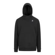 K-Way Stilig Hoodie för Män Black, Herr