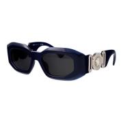 Versace Stiliga solglasögon med modell 0Ve4425U Blue, Herr