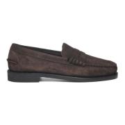 Sebago Brun mockasin i handstygnad mocka Brown, Herr