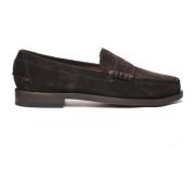 Sebago Mörkbrun Penny Loafer Brown, Herr