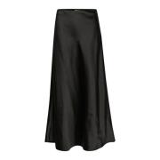 Soaked in Luxury Elegant Svart Kjol Slanna Stil Black, Dam