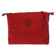 Fendi Vintage Pre-owned Canvas fendi-vskor Red, Dam