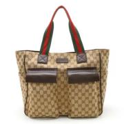 Gucci Vintage Pre-owned Canvas gucci-vskor Multicolor, Dam