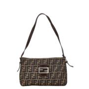 Fendi Vintage Pre-owned Canvas fendi-vskor Brown, Dam