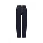 Fabienne Chapot Lös Tapered Jeans Blue, Dam