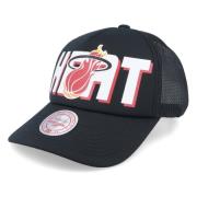 Mitchell & Ness NBA Billboard Hwc Heat Cap Black, Unisex