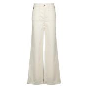 Lois Plata Jeans Kräm Beige, Dam