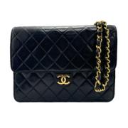 Chanel Vintage Pre-owned Laeder chanel-vskor Black, Dam