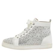 Christian Louboutin Pre-owned Pre-owned Laeder sneakers White, Dam