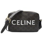 Celine Vintage Pre-owned Canvas celine-vskor Black, Dam