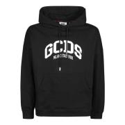 Gcds Logo Sweatshirt Lounge Style Black, Herr