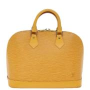 Louis Vuitton Vintage Pre-owned Laeder louis-vuitton-vskor Yellow, Dam