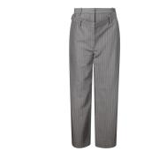 Acne Studios Snygga Byxor för Kvinnor Gray, Dam