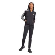 Adidas 3 Ränder Komplett Tracksuit Black, Dam