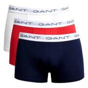 Gant Basic Trunk Briefs paket Multicolor, Herr