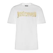 Just Cavalli Snygga T-shirts och Polos White, Herr