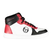 Sergio Tacchini Sportiga Högtoppsneakers Vit Multicolor, Herr