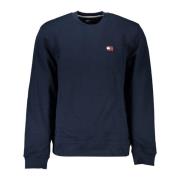 Tommy Hilfiger Blå Långärmad Sweatshirt Logo Applikation Blue, Herr