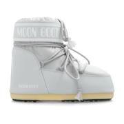 Moon Boot Snö stövlar Ikon Låg Nylon Gray, Dam