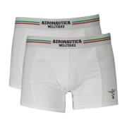 Aeronautica Militare Herr Vita Boxerbriefs White, Herr