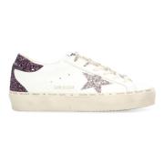 Golden Goose Glitter Star Low-top Sneakers White, Dam