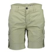 North Sails Gröna Bermuda Shorts med Kontrastdetaljer Green, Herr