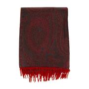 Etro Snygg Scarf för alla tillfällen Red, Unisex