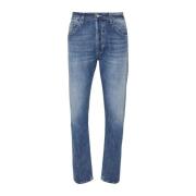 Dondup Blå Regular Fit Jeans Blue, Herr