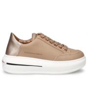 Alexander Smith Beige Sneakers Lancaster Stil Beige, Dam