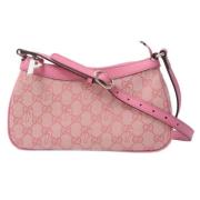 Gucci Vintage Pre-owned Canvas gucci-vskor Pink, Dam