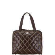 Chanel Vintage Pre-owned Laeder chanel-vskor Brown, Dam