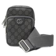 Gucci Vintage Pre-owned Canvas gucci-vskor Gray, Dam