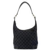 Gucci Vintage Pre-owned Canvas gucci-vskor Black, Dam