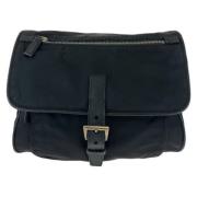 Prada Vintage Pre-owned Canvas prada-vskor Black, Dam