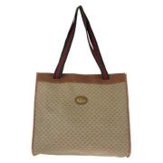 Gucci Vintage Pre-owned Canvas gucci-vskor Brown, Herr