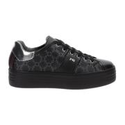 Nerogiardini Läder Sneakers för Kvinnor Black, Dam