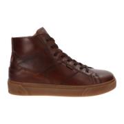 Nerogiardini Läder Herr Sneakers Brown, Herr