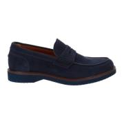 Nerogiardini Läder Herr Loafers Blue, Herr